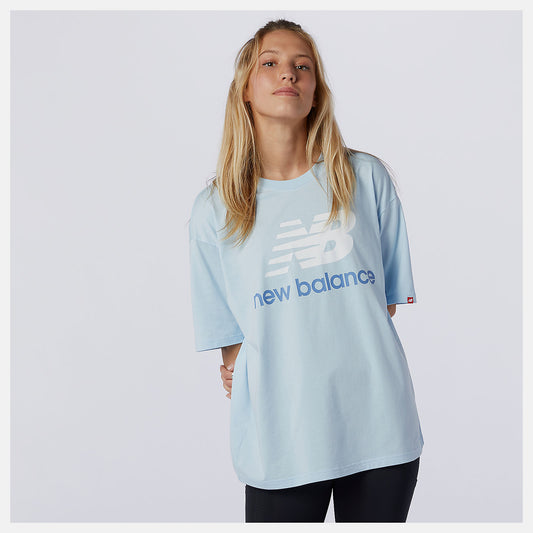 New Balance NB Essentials Stacked Logo Tee
