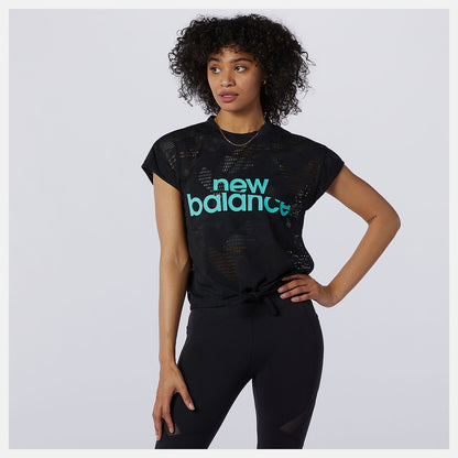 New Balance Achiever Collide Open Mesh Tee