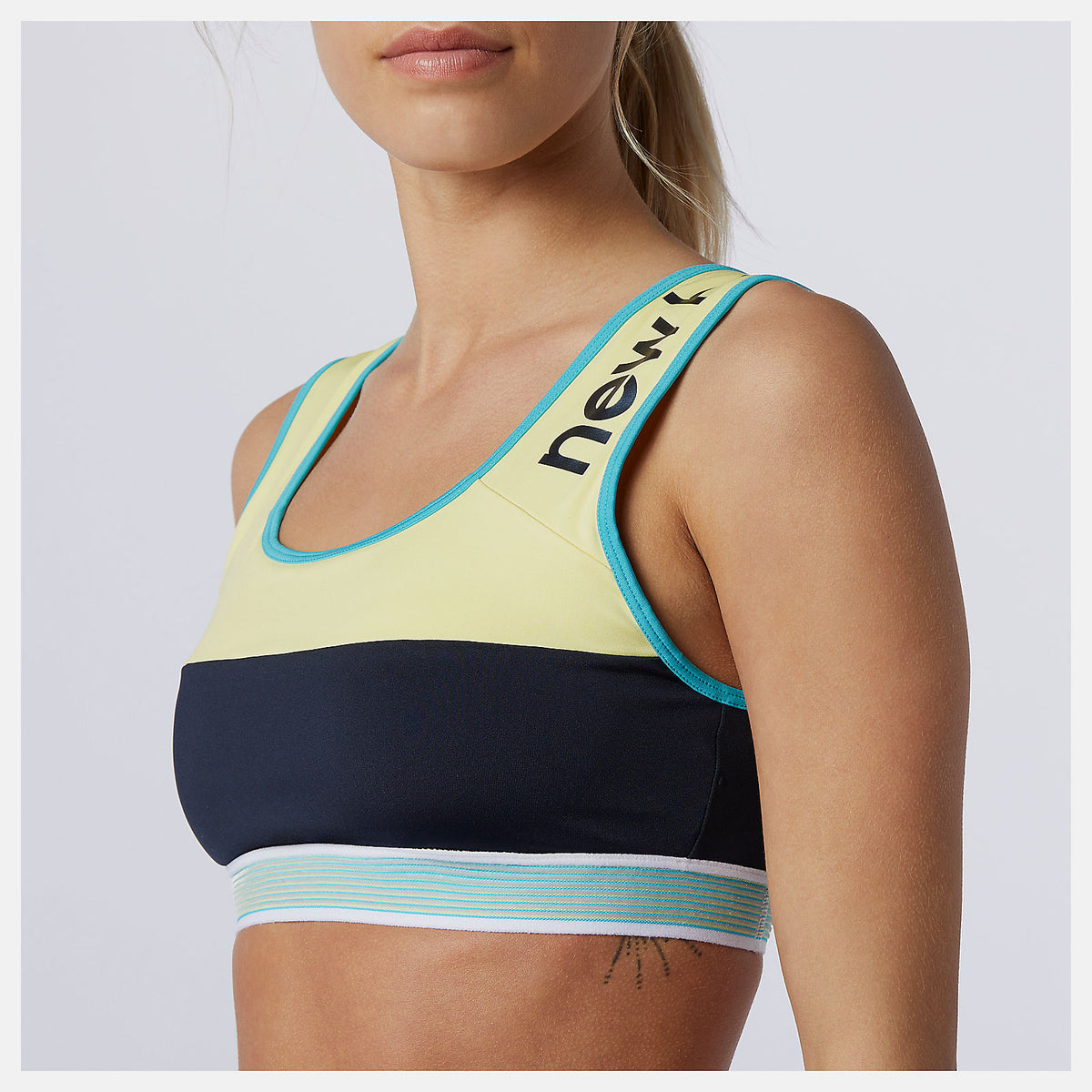 New Balance Achiever Remix Crop Top