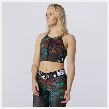 New Balance Relentless Printed Crop Top
