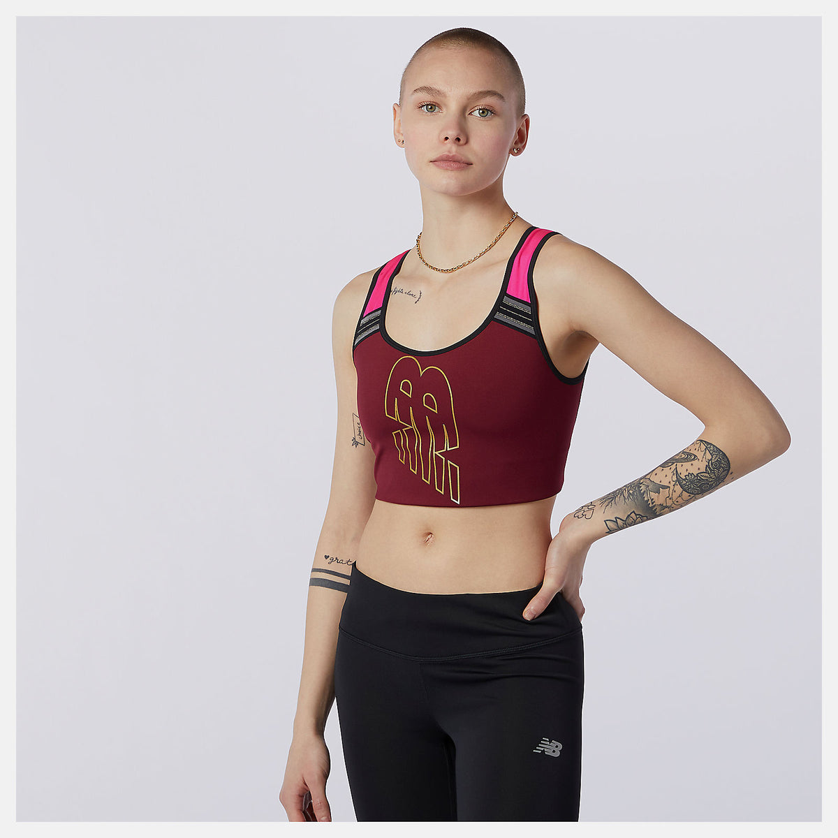 New Balance Achiever Crop Top