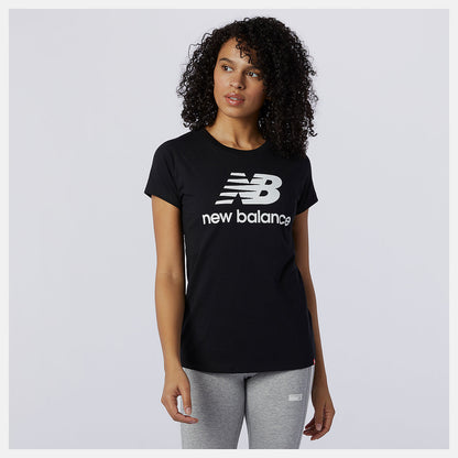New Balance Essentials Stacked Logo Tee